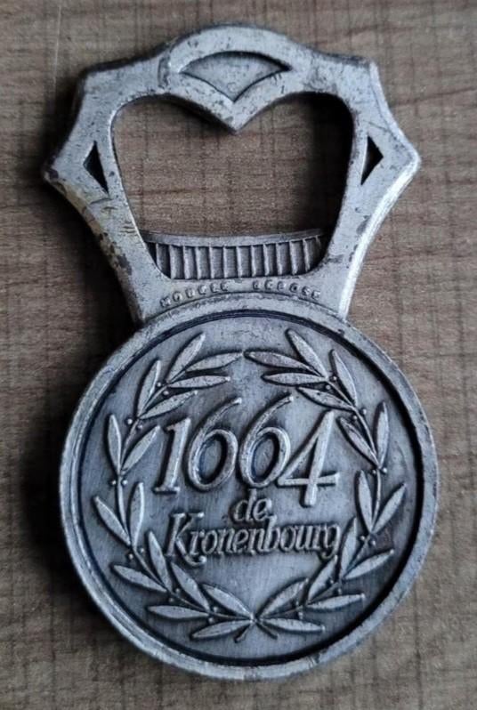 Oude kroonkurkentrekker: 1664 de Kronenbourg, Collections, Marques & Objets publicitaires, Enlèvement ou Envoi, Utilisé, Ustensile