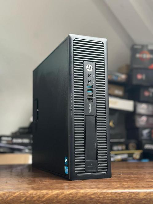 HP EliteDesk 800 G1 SFF - Intel Core i5 - SSD - win 11 pro, Computers en Software, Desktop Pc's, Refurbished, 3 tot 4 Ghz, HDD