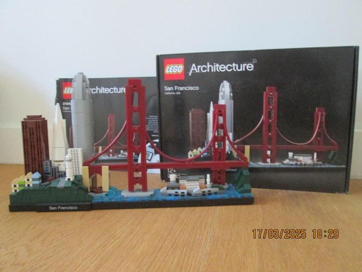 lego set 21043 San Fransisco, Kinderen en Baby's, Speelgoed | Duplo en Lego, Zo goed als nieuw, Lego, Complete set, Ophalen of Verzenden
