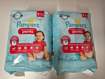 2x Pampers Pants maat 4 beschikbaar voor biedingen
