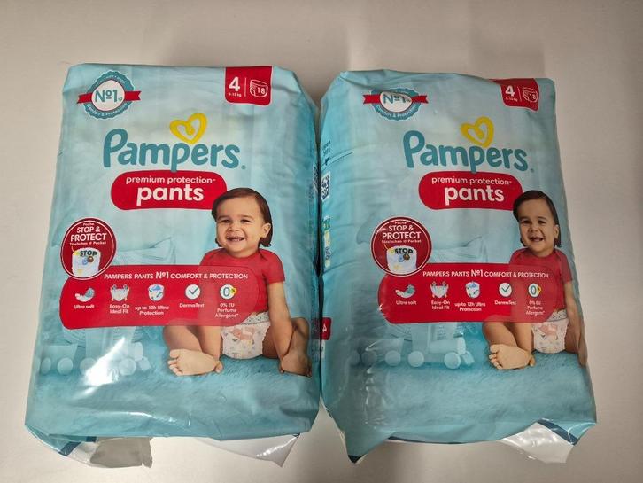 2x Pampers Pants maat 4, Kinderen en Baby's, Badjes en Verzorging, Nieuw, Ophalen