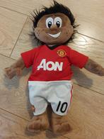 Wayne Rooney Voetbalmascotte Manchester United (40cm), Ophalen of Verzenden, Zo goed als nieuw, Beeldje of Poppetje