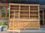 Eiken boekenkast/bibliotheekkast GRATIS LEVERING, Huis en Inrichting, Kasten | Boekenkasten, Ophalen of Verzenden, Zo goed als nieuw