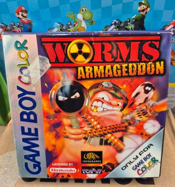 Worms Armageddon sur Gameboy complet  beschikbaar voor biedingen