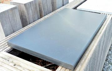 ARDUIN TABLET. Blauwe / grijs. 65x40x3,5. Afgewerkt > 65 cm 