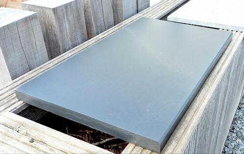 ARDUIN TABLET. Blauwe / grijs. 65x40x3,5. Afgewerkt > 65 cm, Tuin en Terras, Buitenkeukens, Nieuw, Ophalen