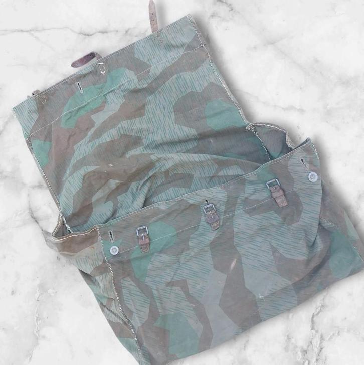 Duitse WO2 Fieldmade Zeltbahn tas, Verzamelen, Militaria | Tweede Wereldoorlog, Ophalen of Verzenden