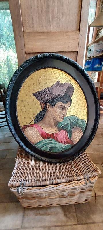Kunstwerk uit mozaïek beschikbaar voor biedingen