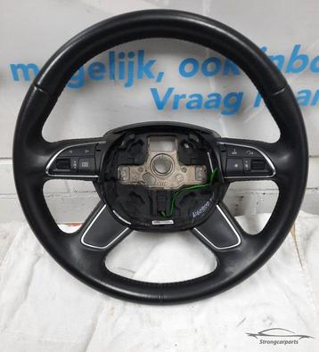 Audi A3 8V multifunctioneel Stuur Leder Stuurwiel 4 spaaks beschikbaar voor biedingen