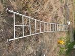 Ladder 18 treden alu, Ophalen, Gebruikt, Ladder, 4 meter of meer