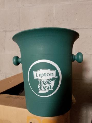 Koelemmer Lipton ice tea, Verzamelen, Glas en Drinkglazen, Verzenden