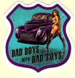 Bad Boys Pin Up Girl sticker #155, Nieuw, Verzenden