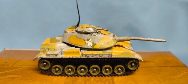 Dit is een Corgi Toys M60 A1 Medium Tank,, Hobby en Vrije tijd, Modelbouw | Auto's en Voertuigen, Gebruikt, Tank, Ophalen of Verzenden