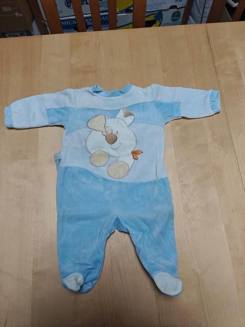 Warme pyjama/kruippakje hond maat 68, Kinderen en Baby's, Babykleding | Maat 68, Gebruikt, Jongetje of Meisje, Nacht- of Onderkleding