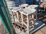 Teak houten tuinstoelen, setje van 4 stuks! TOP OCCASIE, Tuin en Terras, Tuinstoelen, Ophalen of Verzenden, Zo goed als nieuw