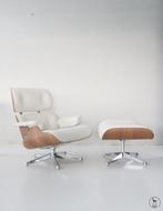 Vitra Eames lounge Chair wit gepigmenteerd noten., Huis en Inrichting, Fauteuils, Ophalen, Nieuw