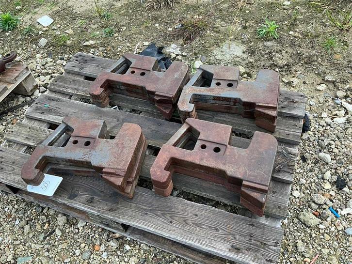 Frontgewicht (8x), Zakelijke goederen, Landbouw | Werktuigen, Overige, Overige typen