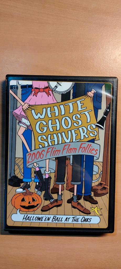 Burlesque White Ghost Shivers 2006 Rare DVD nieuw-staat, Cd's en Dvd's, Dvd's | Cabaret en Sketches, Zo goed als nieuw, Stand-up of Theatershow