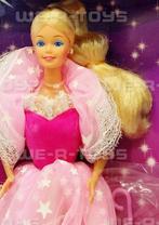 BARBIE  DREAM  GLOW POP   Jurk schitterd in het donker 1985, Ophalen of Verzenden, Nieuw, Pop