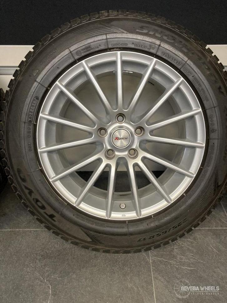 17” Toyota Rav4 sport velgen + winterbanden 5x114.3, Auto-onderdelen, Banden en Velgen, Banden en Velgen, Winterbanden, 17 inch