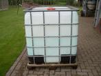 water container IBC 1000 liter met goede kraan, Tuin en Terras, Regentonnen, Kunststof, Gebruikt, Ophalen