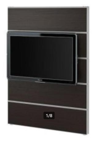 Système de suspension TV avec mur marron, Enlèvement, Neuf