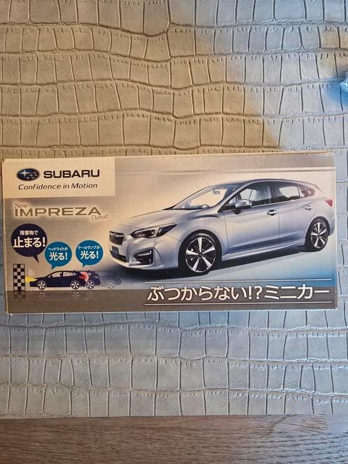 Subaru Impreza miniatuur met extra's, Hobby en Vrije tijd, Modelbouw | Auto's en Voertuigen, Nieuw, Ophalen of Verzenden