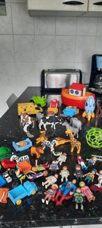 Veel Playmobil en andere + boerderijdieren + diversen, Kinderen en Baby's, Speelgoed | Playmobil, Ophalen, Gebruikt, Los Playmobil