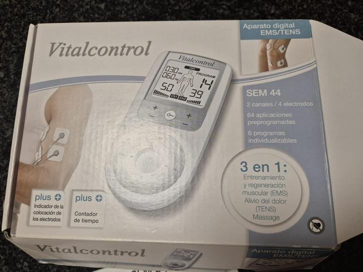 Appareil EMS/TENS digital-Traitement de douleur et massage, Sports & Fitness, Produits de massage, Neuf, Appareil, Enlèvement ou Envoi