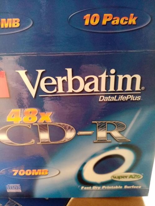 LOT NIEUWE LEGE CD'S LETTERLIJK 48X 700MB, Computers en Software, Beschrijfbare discs, Nieuw, Cd, Ophalen