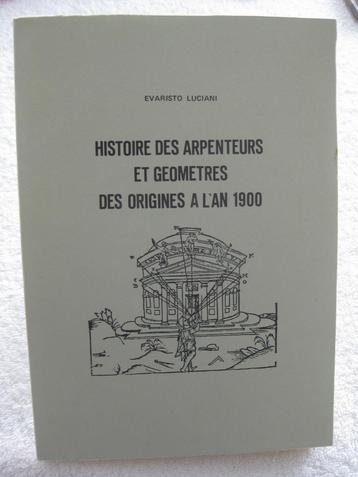 Géomètres - architecture – Evaristo Luciani - 1978 beschikbaar voor biedingen
