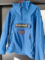 Napapijri jas medium kobalt blauw weer en windbestendig, Enlèvement, Comme neuf, Taille 38/40 (M), Bleu