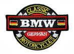 Patch BMW German Classic Motorcycles - 82 x 62 mm, Nieuw, Ophalen of Verzenden