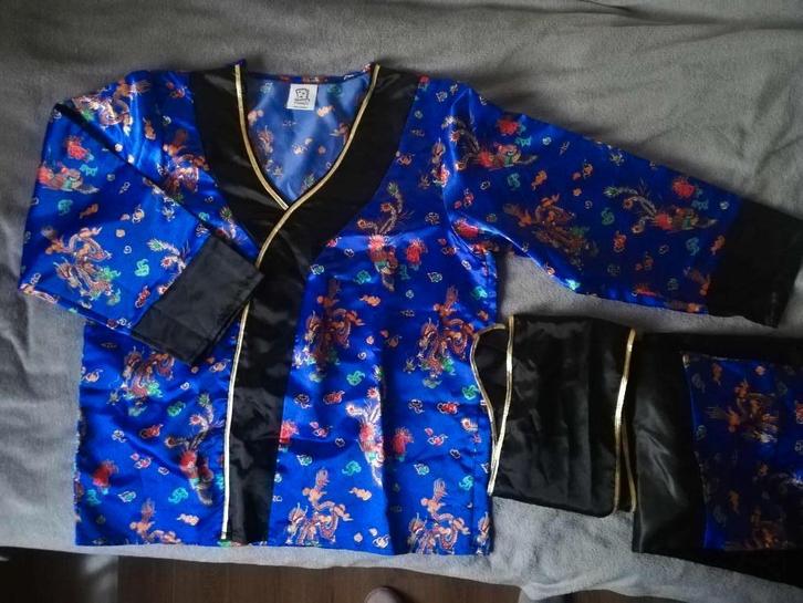 Costume de carnaval chinois, 3 pièces, taille XL, Hobby & Loisirs créatifs, Articles de fête, Comme neuf, Article de fête, Enlèvement ou Envoi