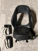 Thule Yepp fietstoeltje zwart- Als nieuw!, Ophalen, Achterzitje, Voetsteuntjes, Yepp (Thule)