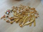 Lego Pearl Gold - lot met wapens, schildjes, accessoires, Enlèvement ou Envoi, Comme neuf, Briques en vrac, Lego