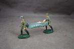 2 Soldaten met brancard - TOP vintage, Antiek en Kunst, Ophalen of Verzenden