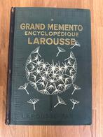 Grand Memento Encyclopédique Larousse (1936 & 1937), Ophalen