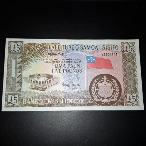 Samoa 5 pounds 1963 reprint ###, Postzegels en Munten, Bankbiljetten | Oceanië, Ophalen of Verzenden