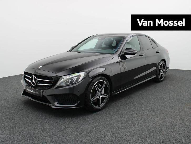 Mercedes-Benz C 180 AMG Sport Edition + LEDER + LED + NIGHTP, Auto's, Mercedes-Benz, Bedrijf, Te koop, C-Klasse, ABS, Airbags