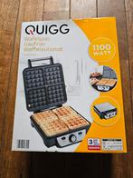 QUIGG 1100 W, Electroménager, Gaufriers, Comme neuf, Enlèvement