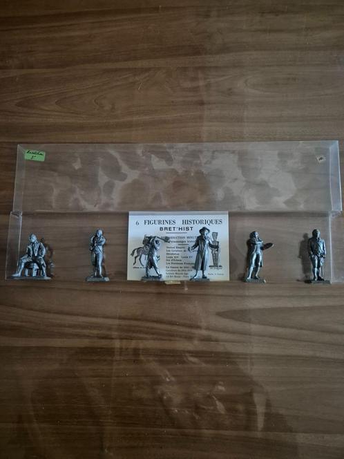 6 figurines de personnages historiques, Hobby en Vrije tijd, Modelbouw | Figuren en Diorama's, Zo goed als nieuw, Figuur of Figuren