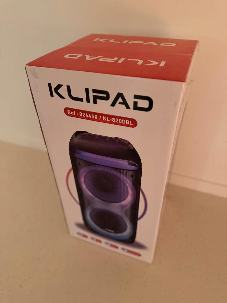 NIEUW - Grote oplaadbare luidspreker 5000 W, Audio, Tv en Foto, Luidsprekerboxen, Nieuw, Front, Rear of Stereo speakers, Minder dan 60 watt