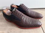 Floris van Bommel herenschoenen maat 8 / 42, Kleding | Heren, Schoenen, Bruin, Floris van Bommel, Ophalen of Verzenden, Zo goed als nieuw