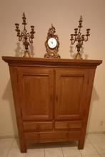 Barkast, Huis en Inrichting, Ophalen, 100 tot 150 cm, Eik, 100 tot 150 cm