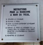 Email bord gebruik van bij lift cabine, Enlèvement ou Envoi