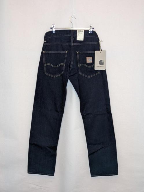 Carhartt WIP Bronco broek 29/32, Kleding | Heren, Spijkerbroeken en Jeans, Nieuw, Overige jeansmaten, Blauw, Ophalen of Verzenden