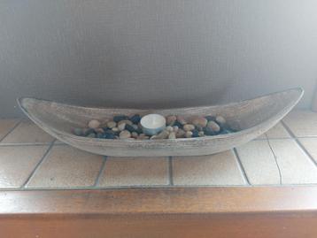 Decoratie set met steentjes voor theelichtjes