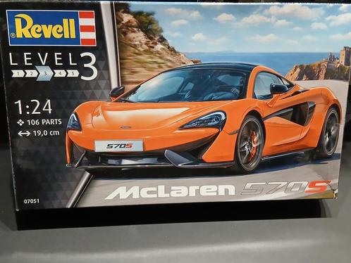 Revell Mc laren 570S au 1:24, Hobby en Vrije tijd, Modelbouw | Auto's en Voertuigen, Nieuw, Auto, Groter dan 1:32, Revell, Ophalen of Verzenden