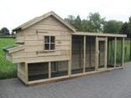 Kippenhok afsluitbaar met legnest ook maatwerk, Dieren en Toebehoren, Pluimvee, Meerdere dieren, Kip